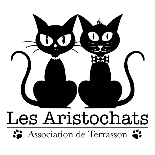 Logo créé par Aurélie Métivier de l'association "Les aristochats"